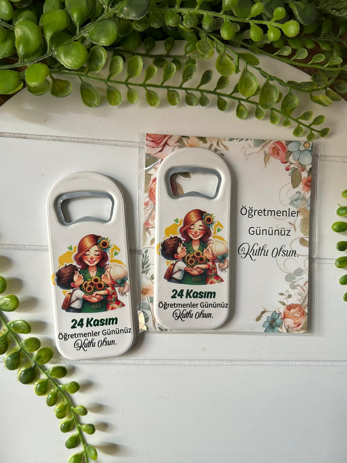 ÖĞRETMENLER GÜNÜ UZUN AÇACAKLI MAGNET