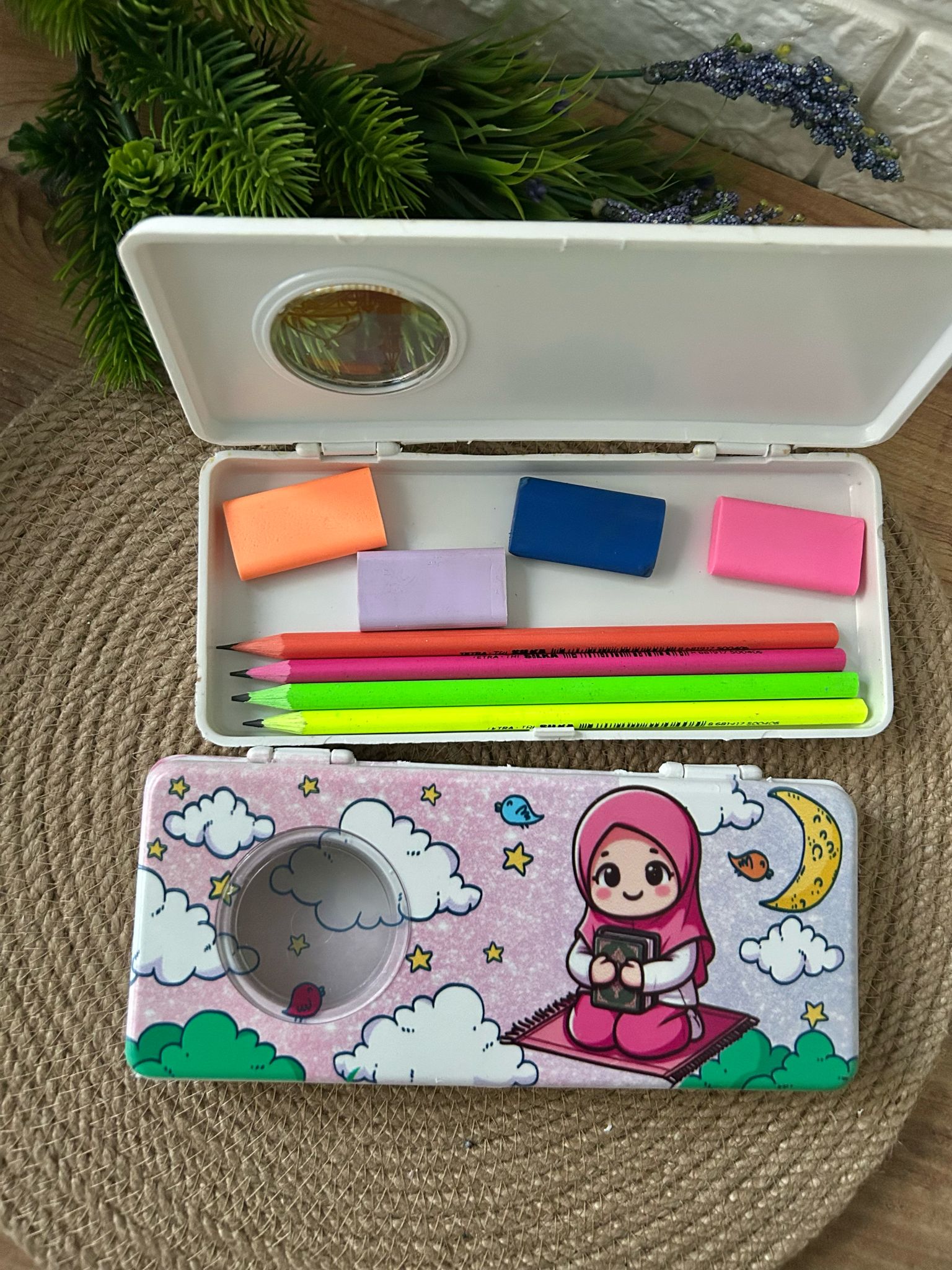 KURAN OKUYORUM  TEMALI PLASTİK  KALEMLİK