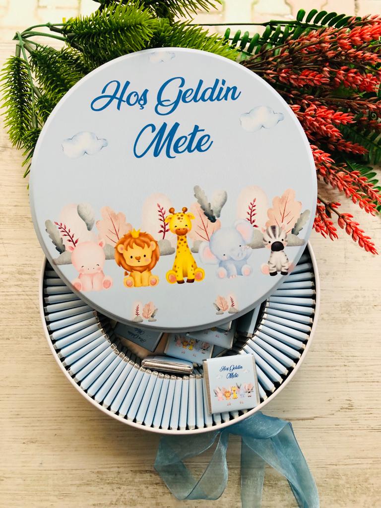 SAFARİ TEMALI ÇİKOLATA  KUTUSU