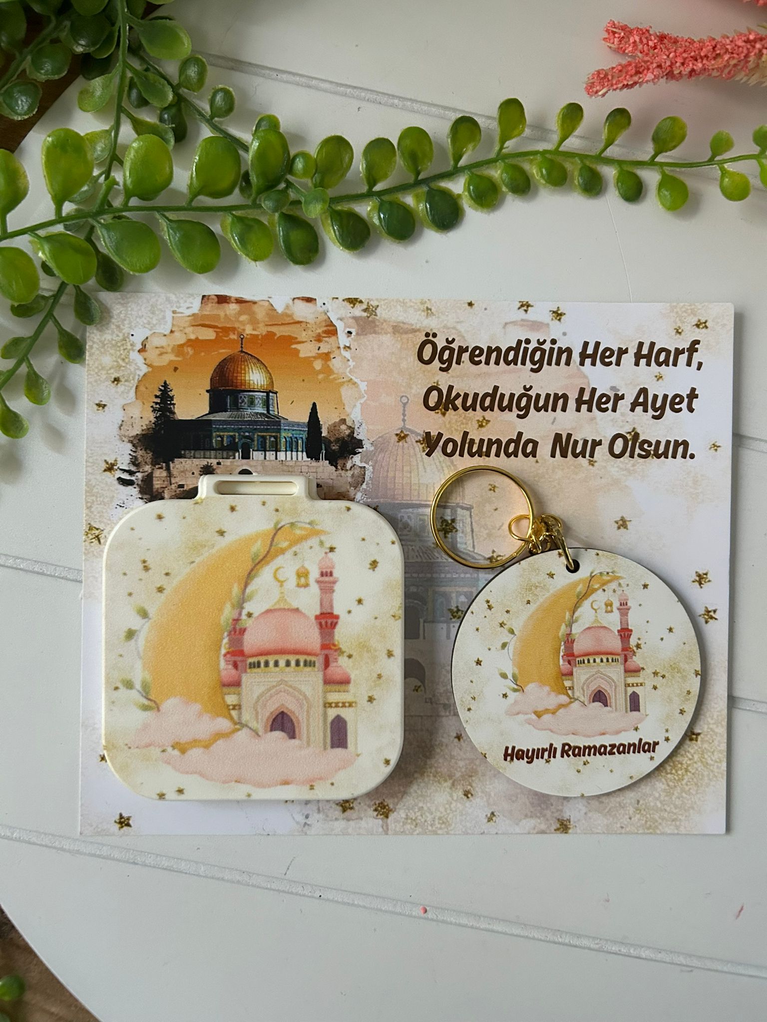 RAMAZAN AYNA-ANAHTARLIK HEDİYE SETİ