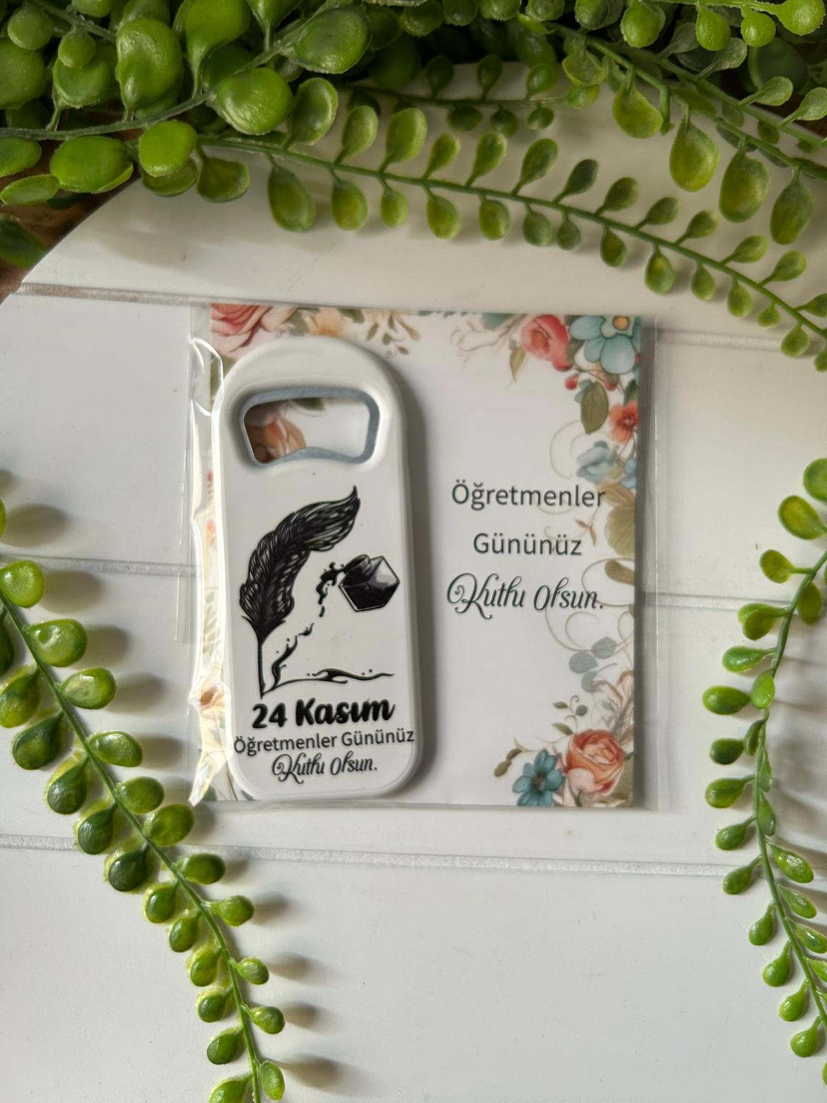 ÖĞRETMENLER GÜNÜ UZUN AÇACAKLI MAGNET