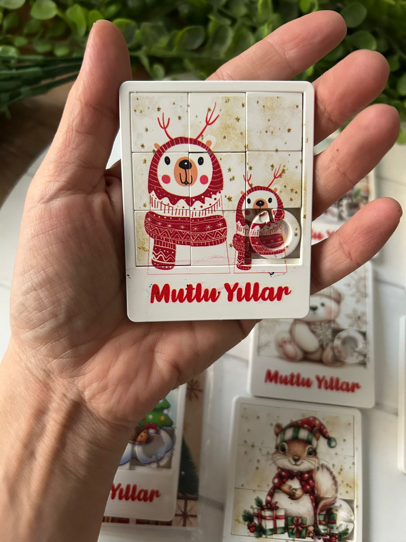 Yeni Yıl Temalı Puzzle