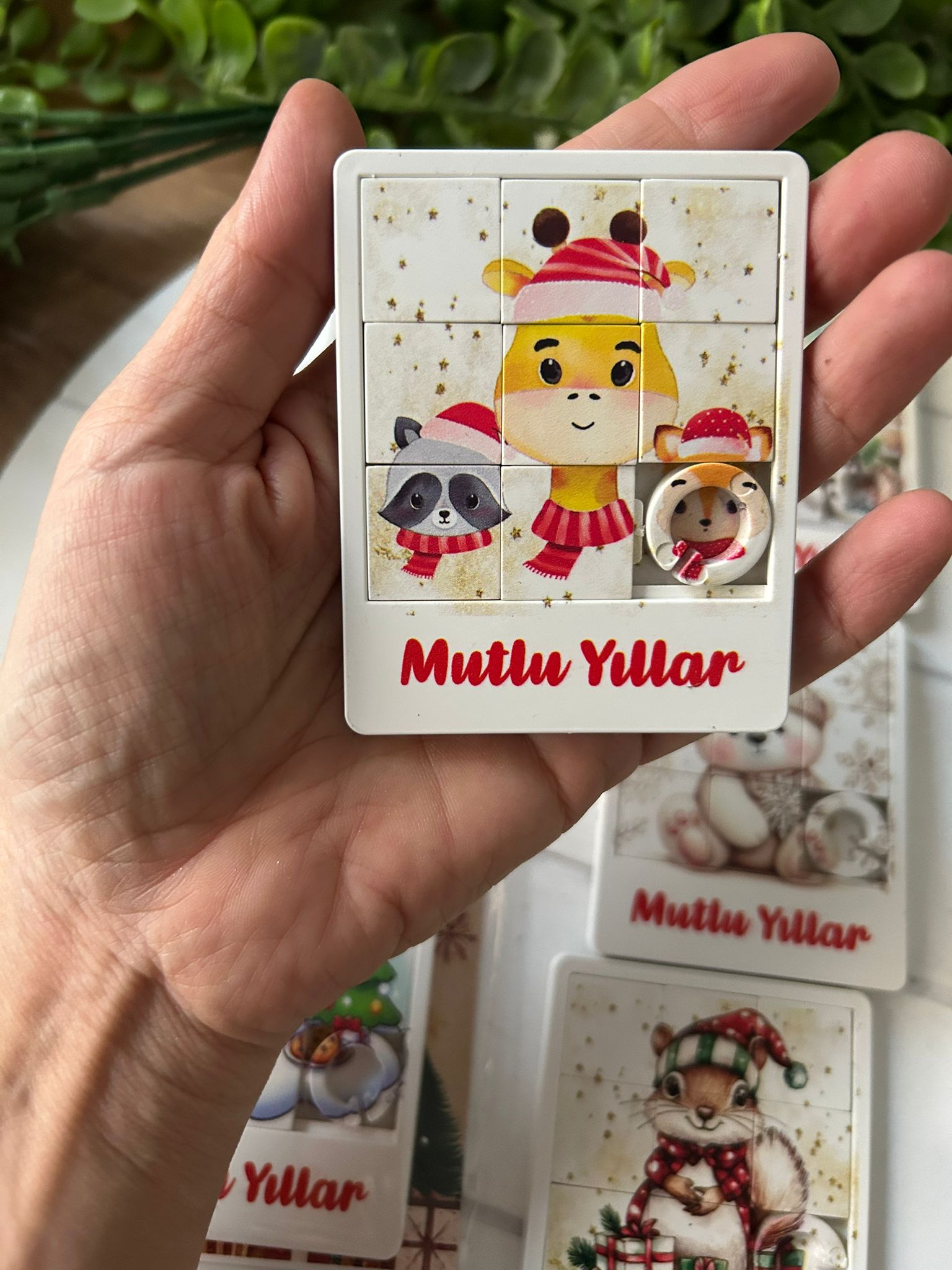 Yeni Yıl Temalı Puzzle
