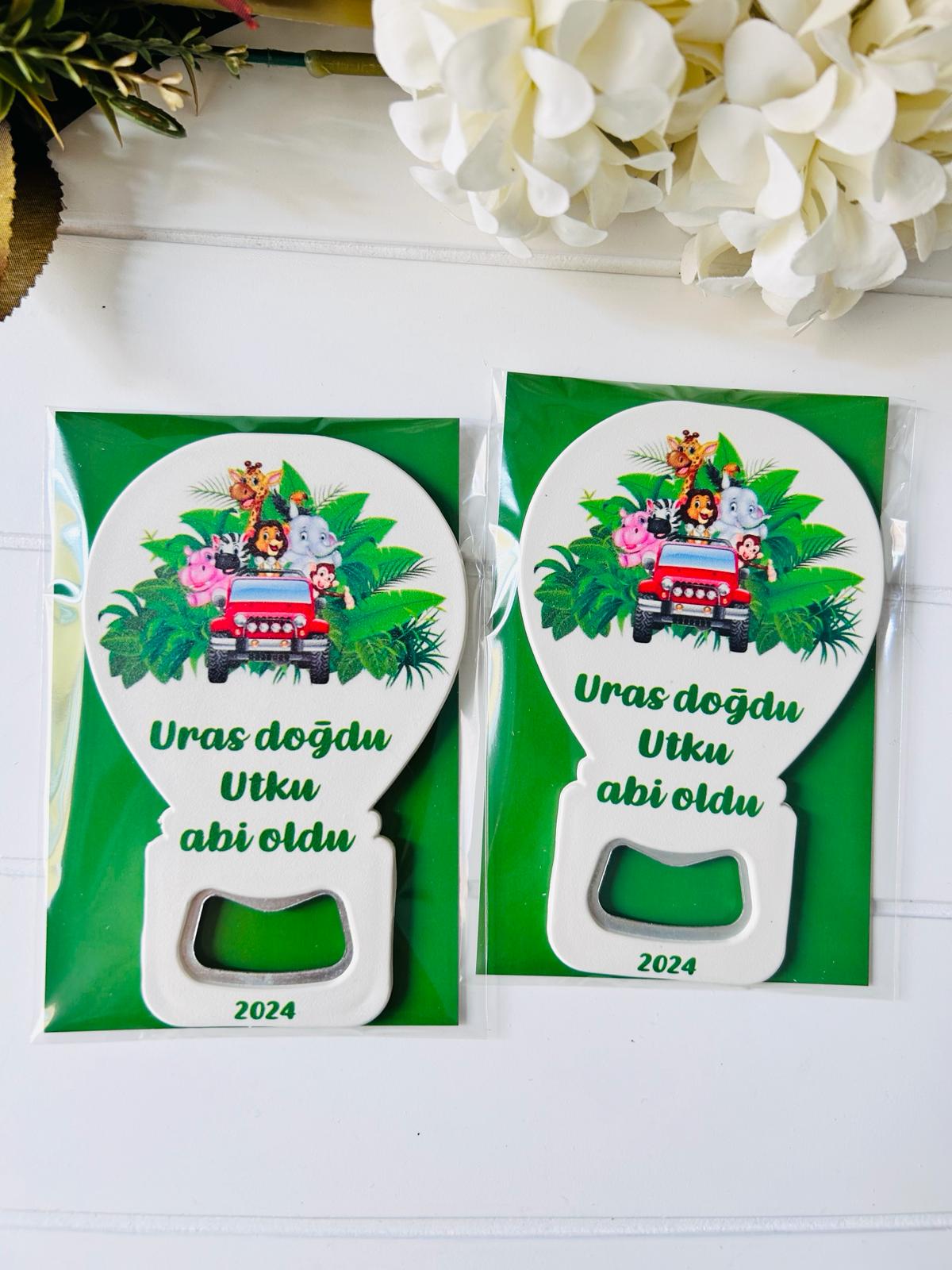 Safari Temalı Balon Magnet