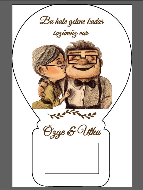 YUKARI BAK  Temalı Balon Magnet DÜKKANDAN TESLİM