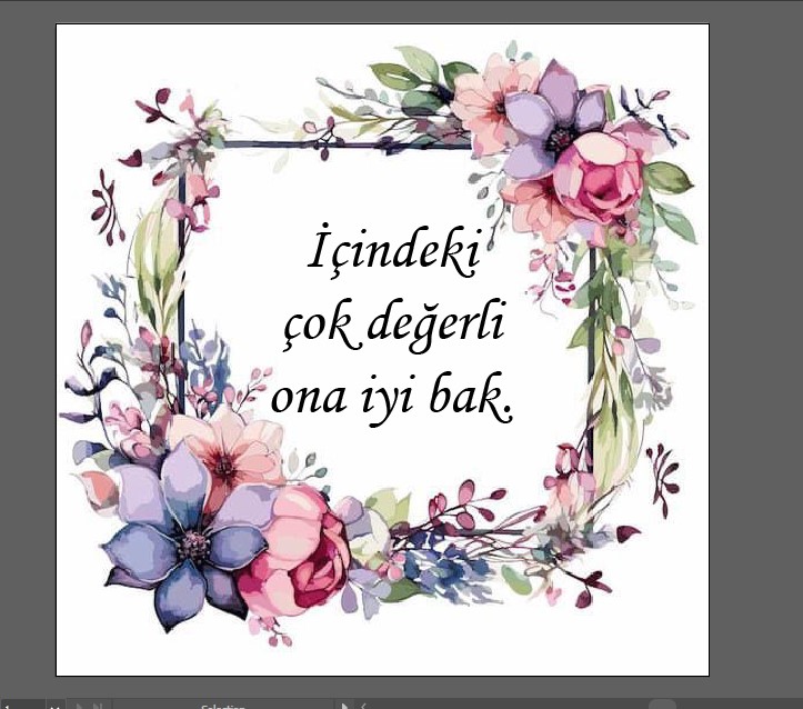 Anneler Günü  Temalı Kare Pleksi Ayna
