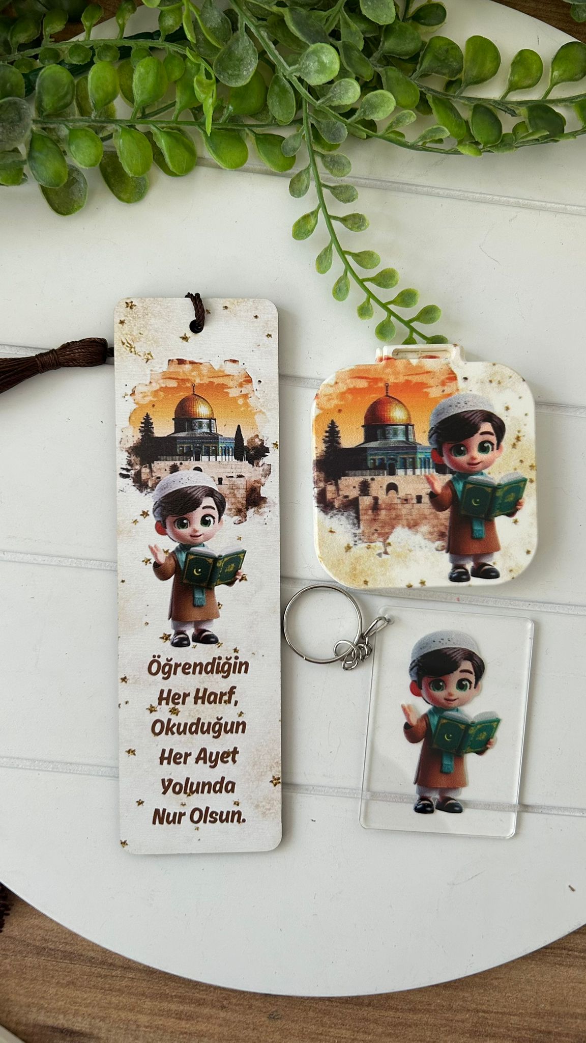 Kuran Okuyorum Hediyelik 3 lü Set