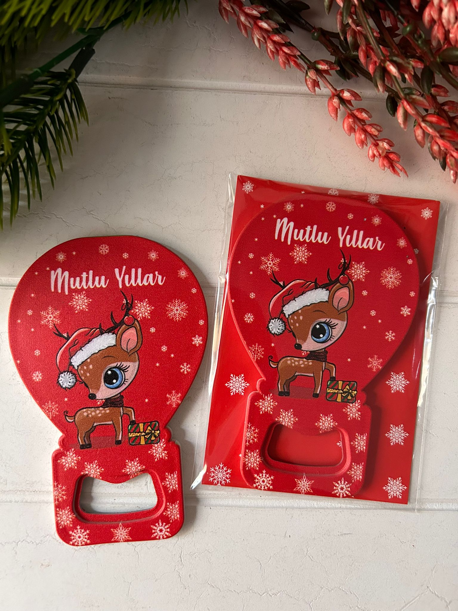 Noel-Yeni Yıl-Yılbaşı Balon Magnet