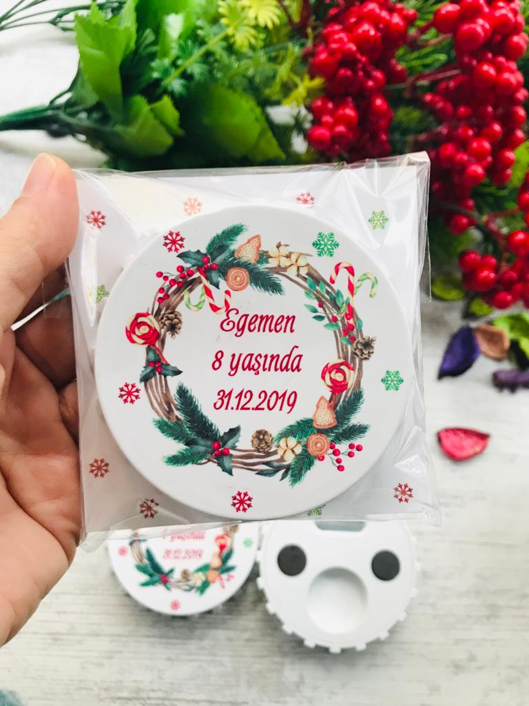 KAPAK AÇACAK MAGNET ÇİÇEK TEMALI