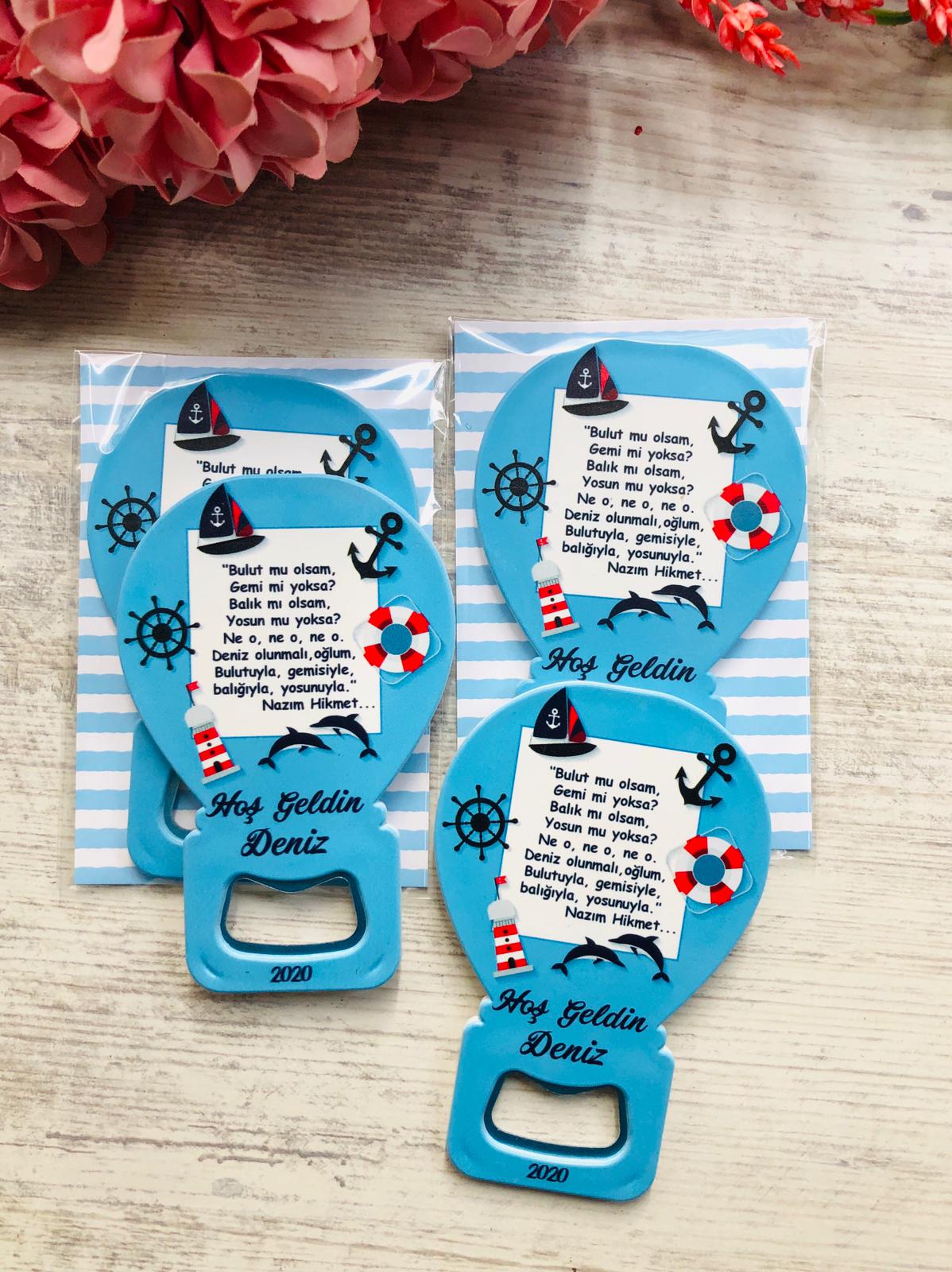 Balon Açacak Magnet Deniz Temalı