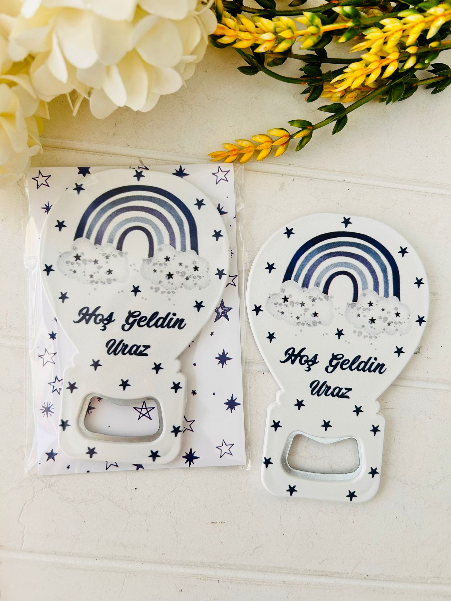 Gökkuşağı Temalı Balon Magnet