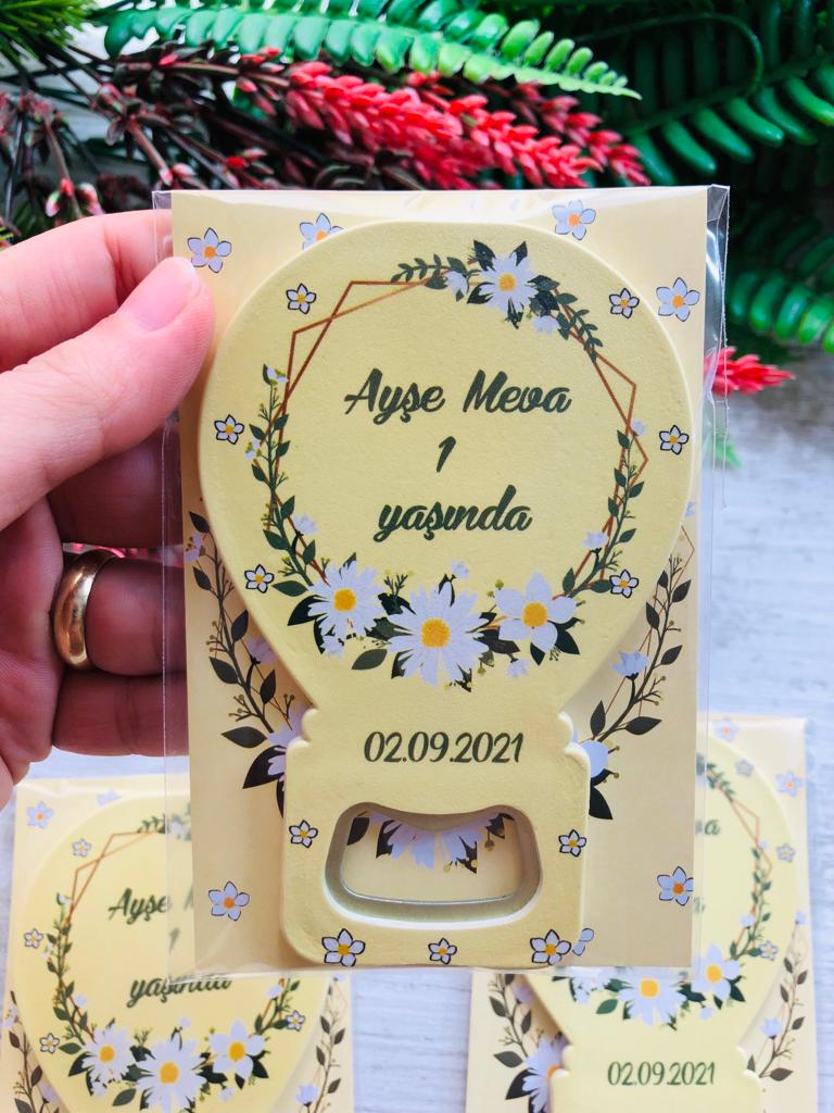 Balon Açacak Magnet Papatya