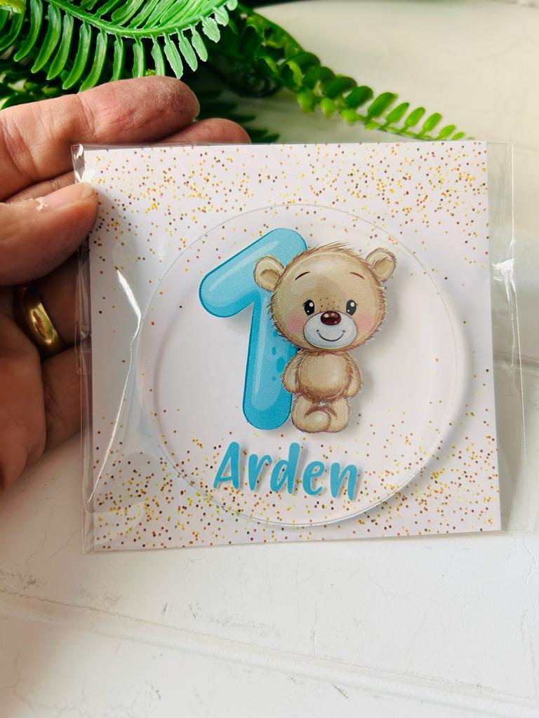 Ayıcık Temalı Pleksi Magnet