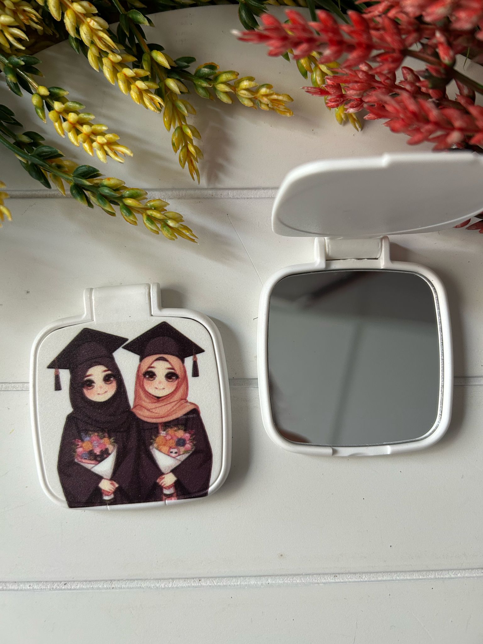 Mezuniyet Kuran Temalı Kare Pleksi Ayna