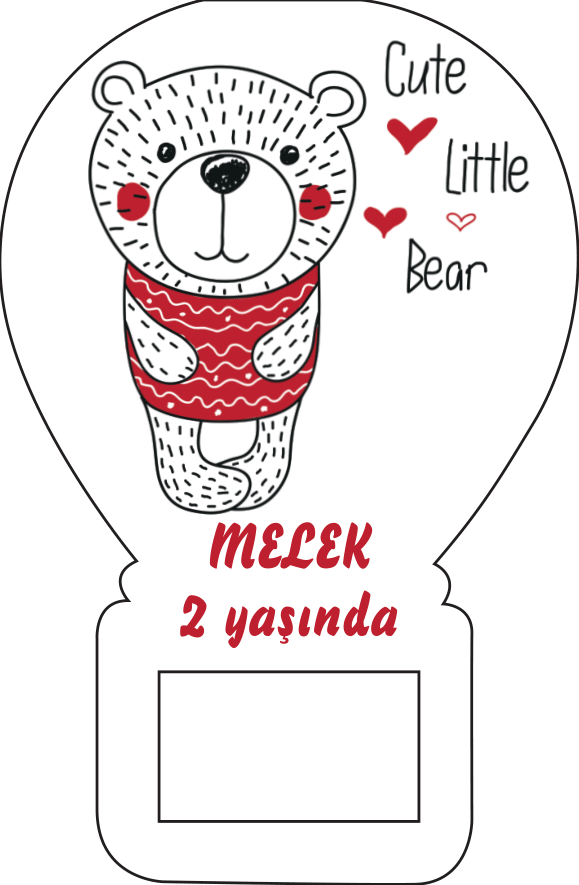 Balon Açacak Magnet Panda Temalı