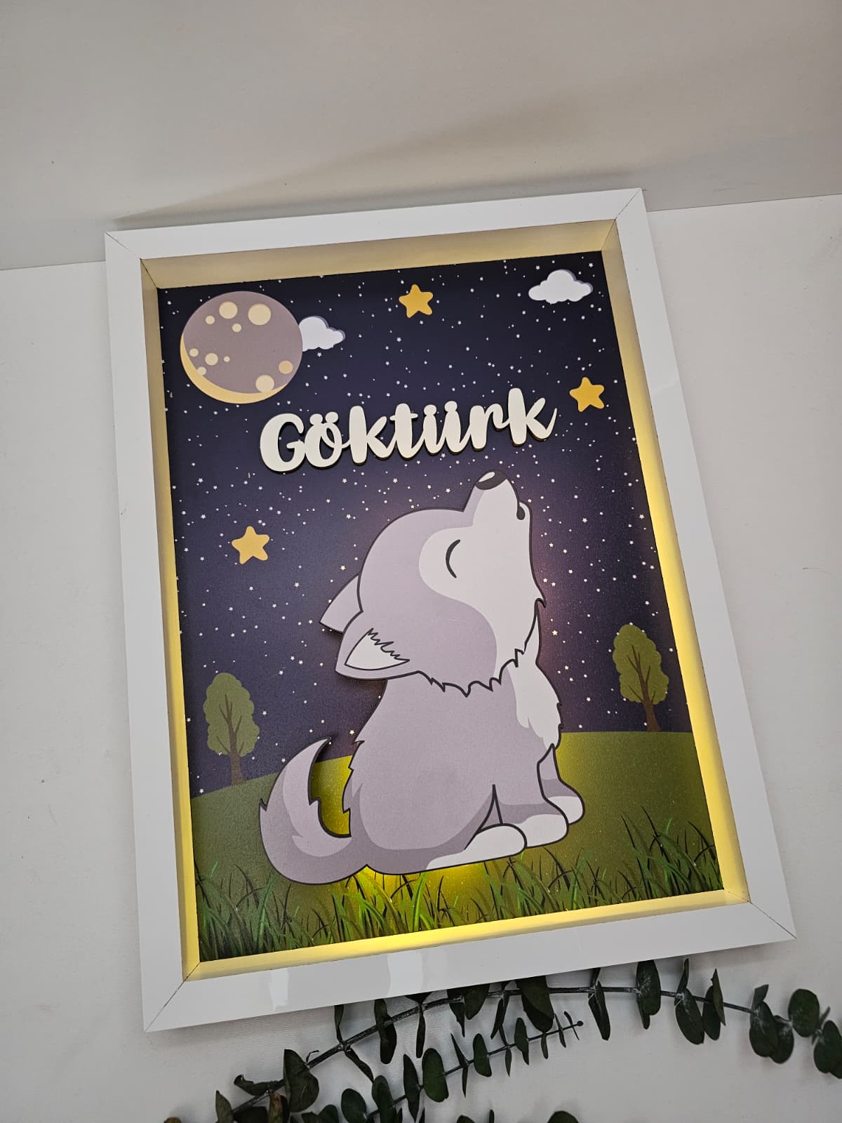 IŞIKLI KAPI SÜSÜ KURTLU