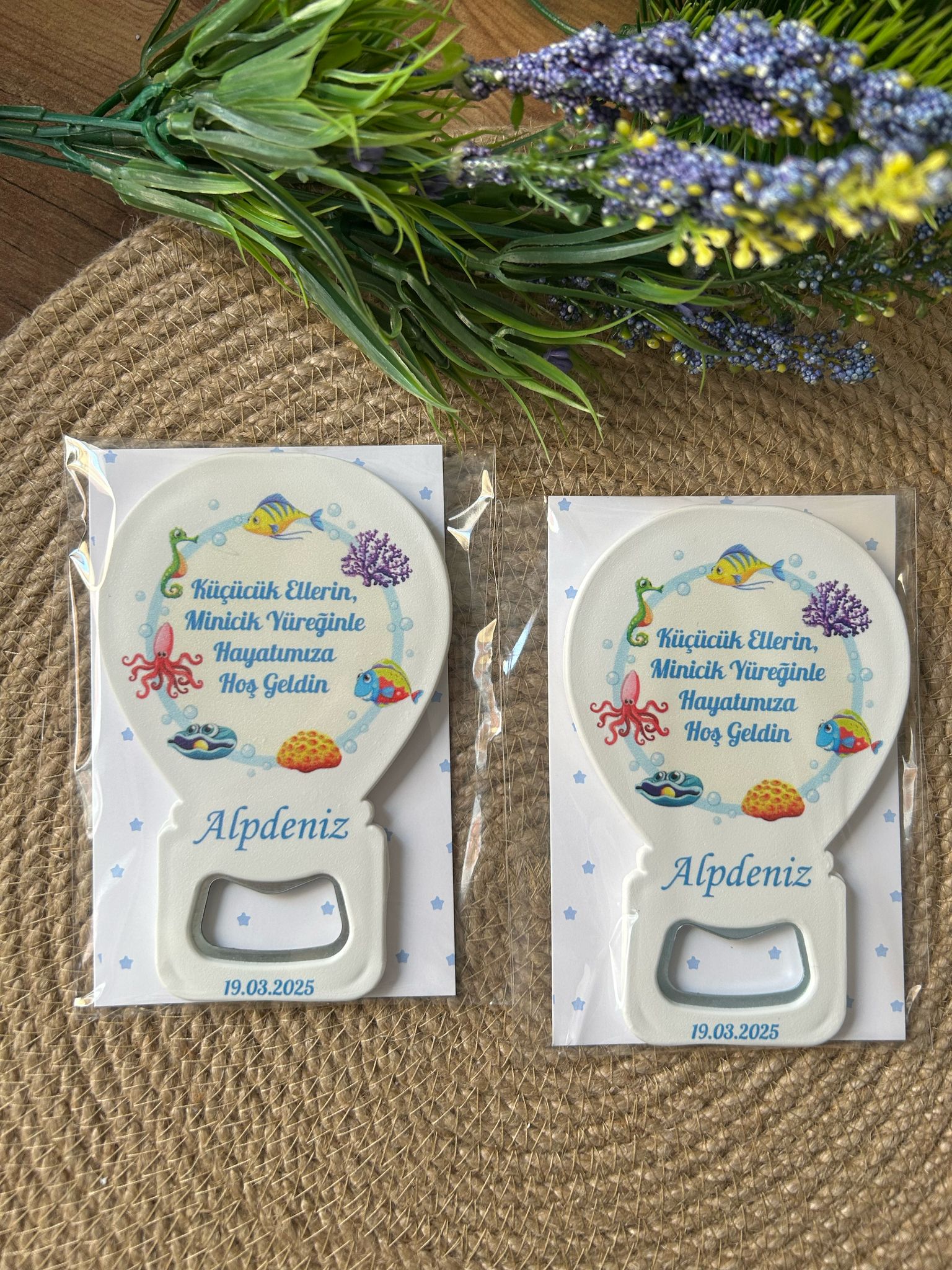 Deniz  Temalı Balon Magnet