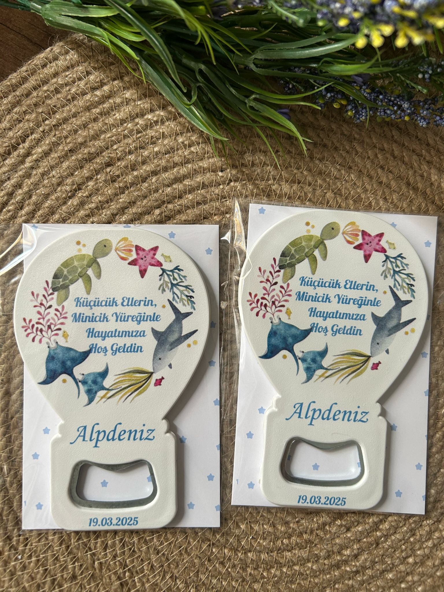 Deniz  Temalı Balon Magnet