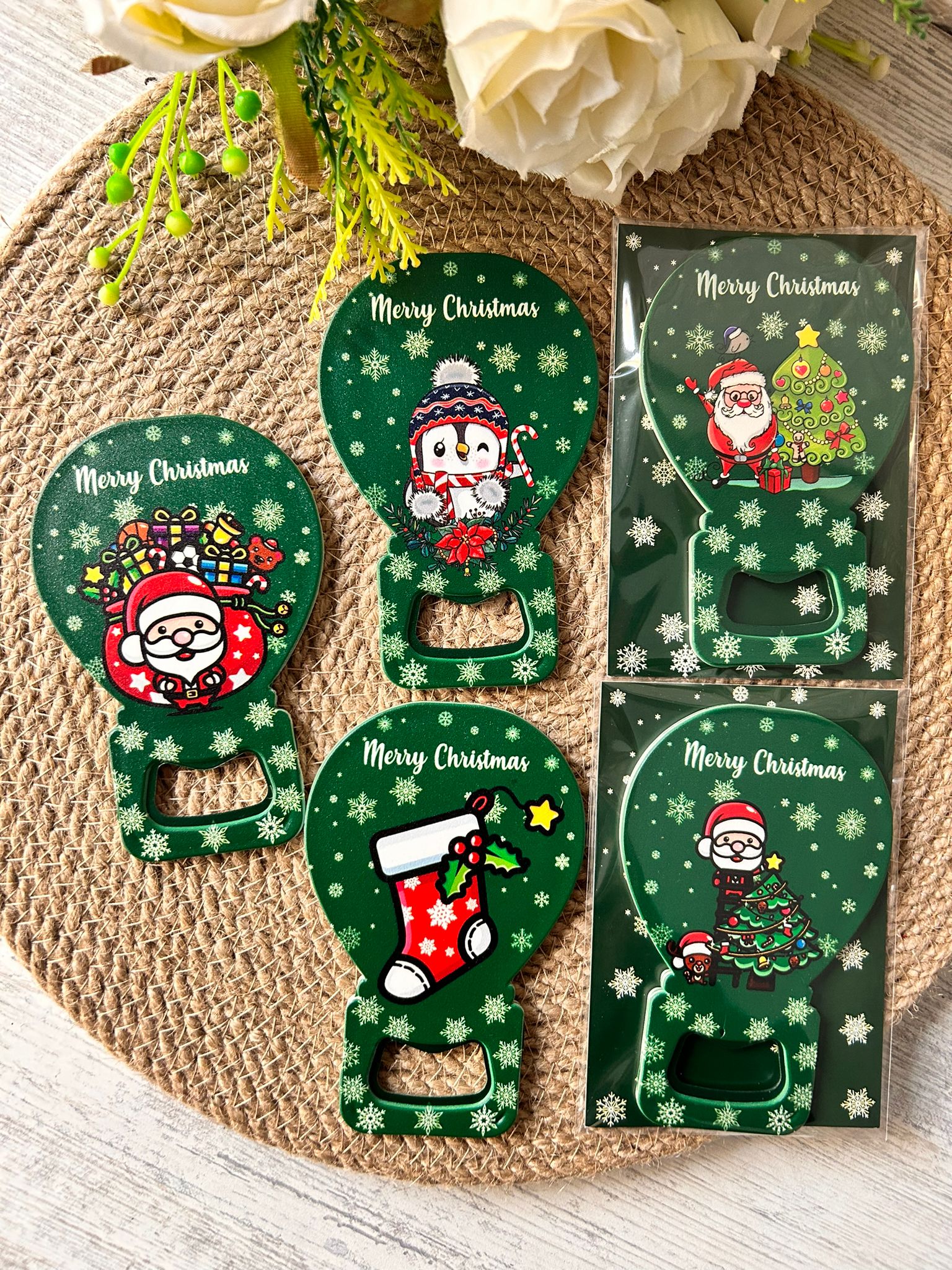 Noel Yeni Yıl Temalı Balon Magnet