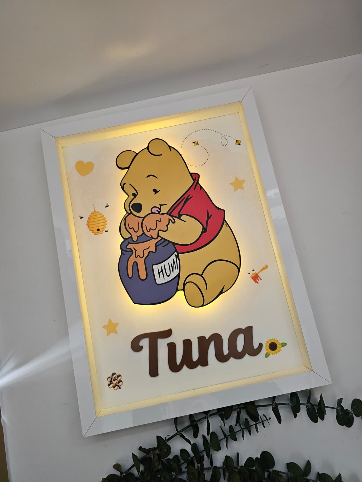 IŞIKLI KAPI SÜSÜ WİNNİE THE POOH