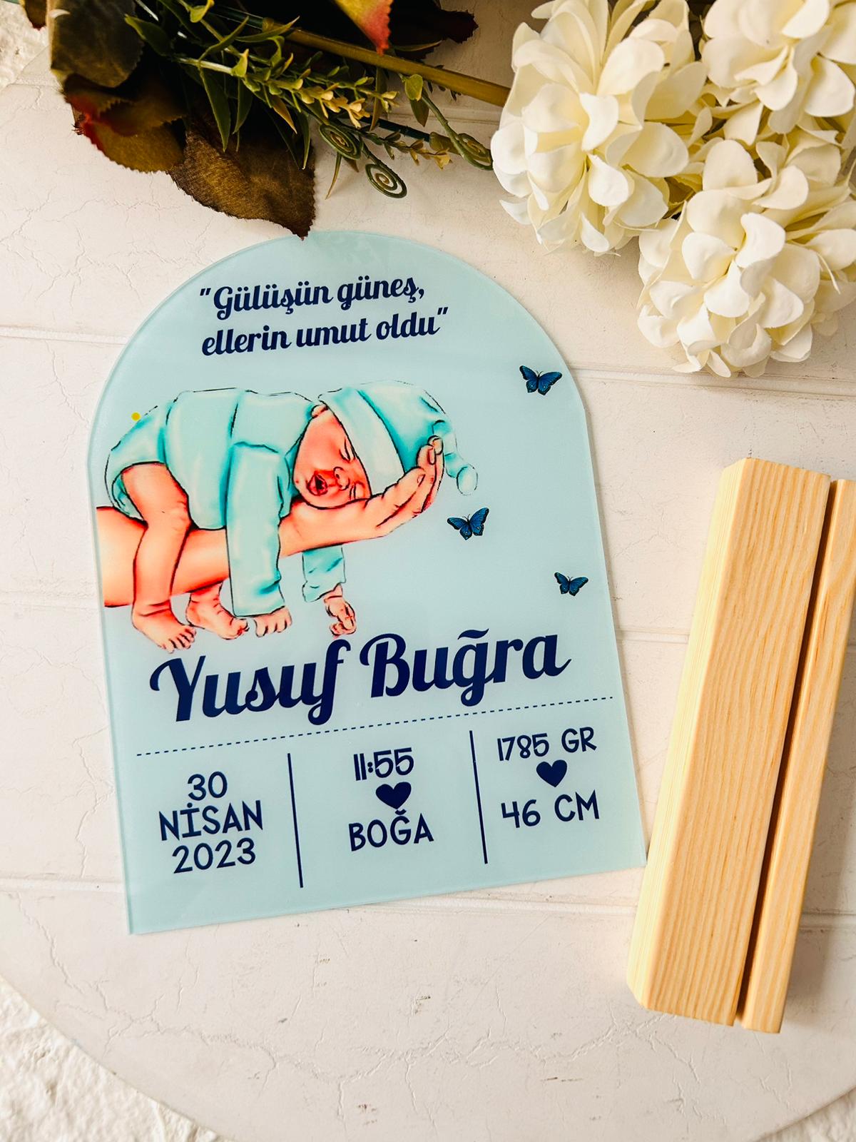 Masa Üstü Pleksi  Stant Bebek