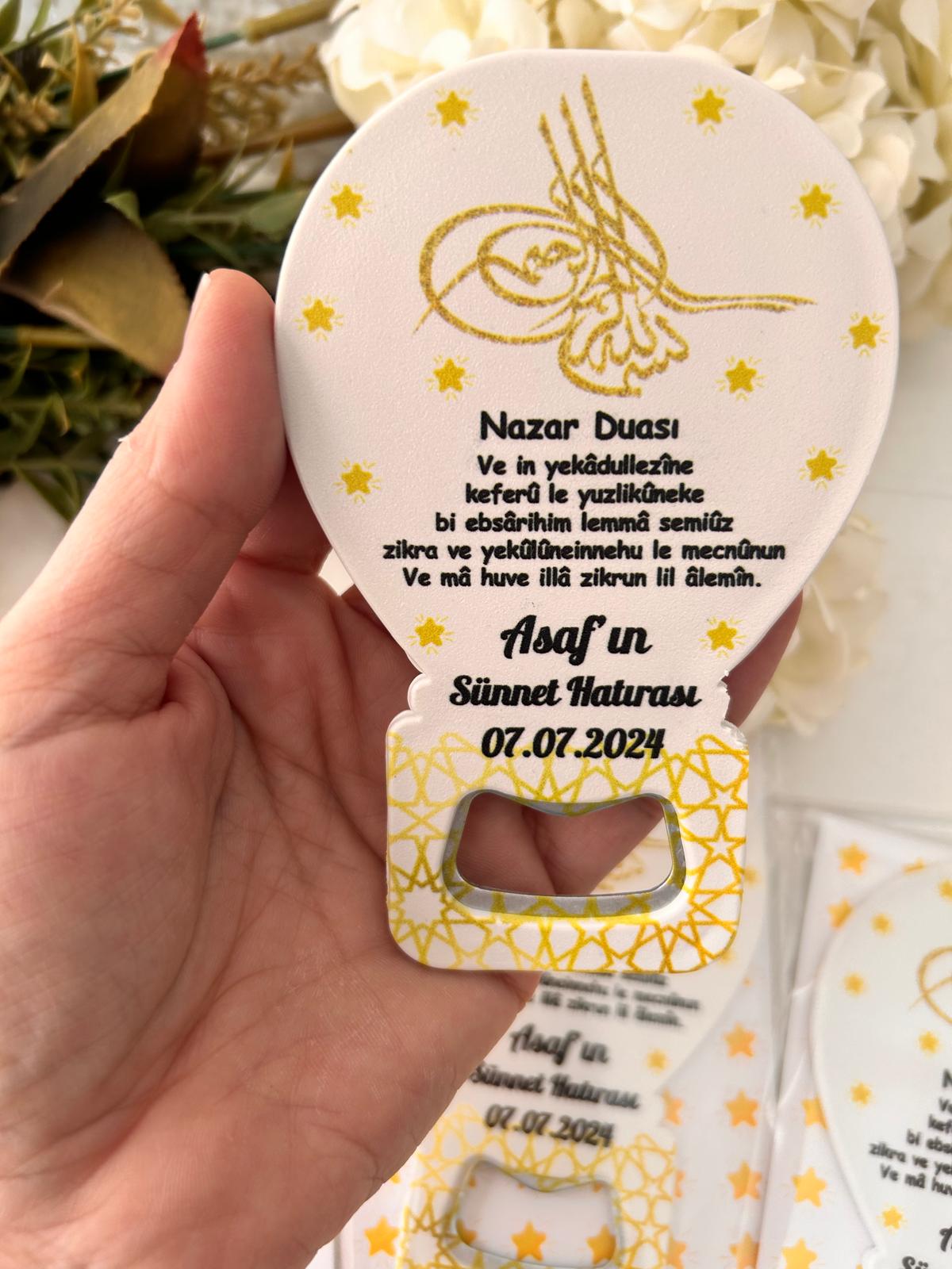 Sünnet Temalı Balon Magnet