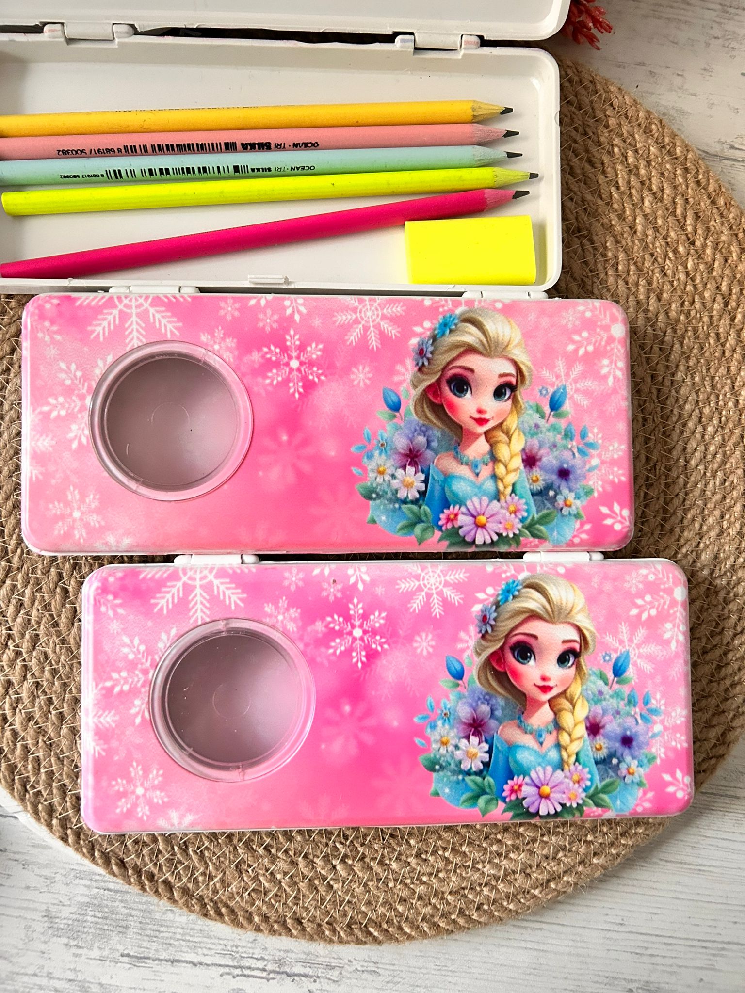 ELSA TEMALI  PLASTİK  KALEMLİK