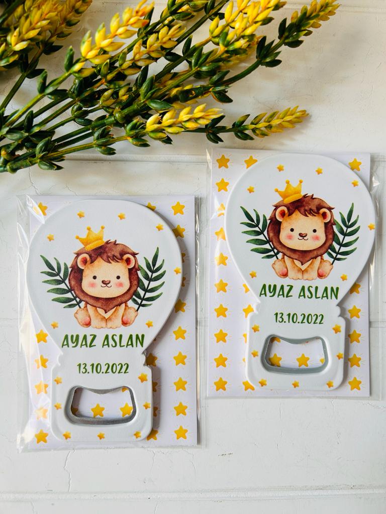Aslan Temalı Balon Magnet