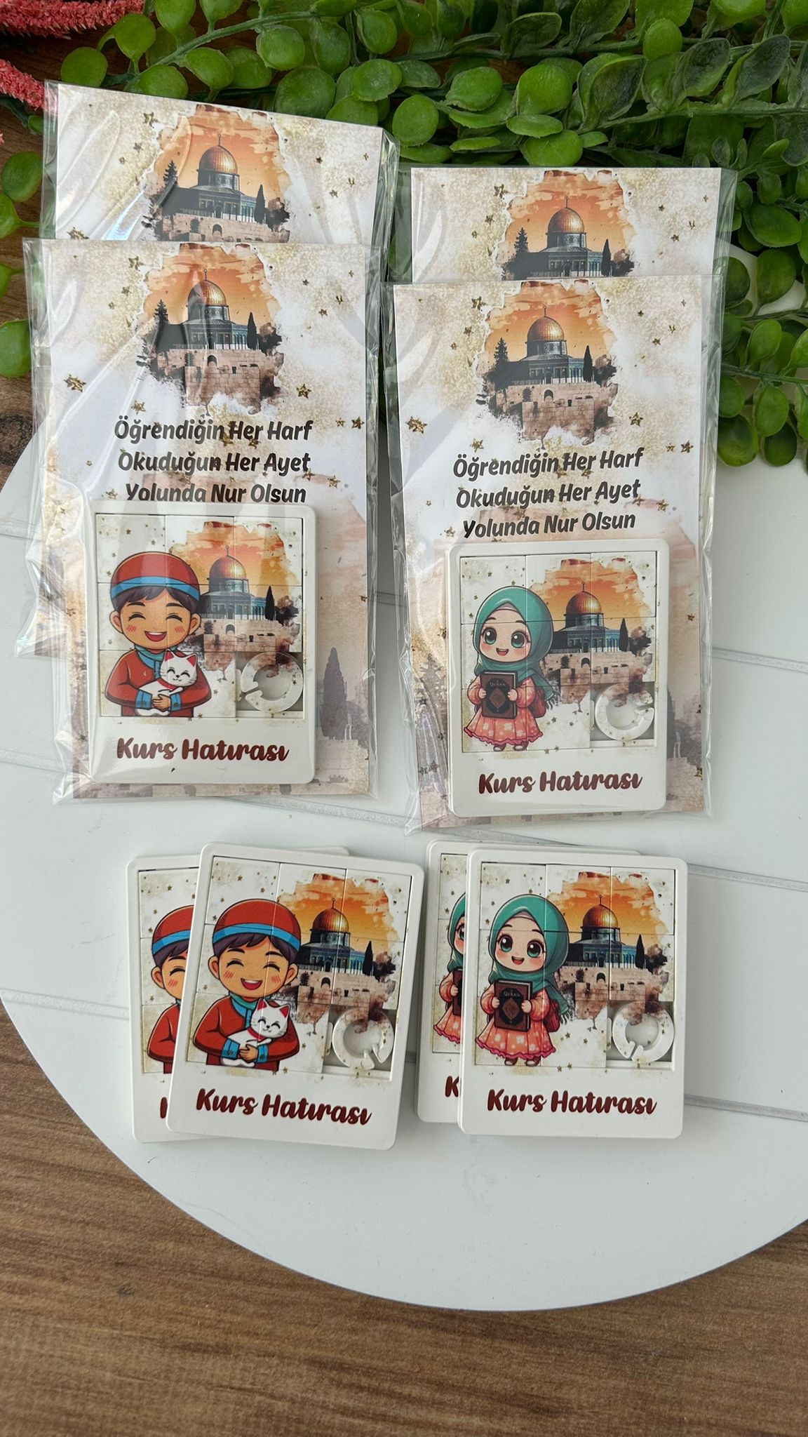 Kuran Kursu Temalı Puzzle