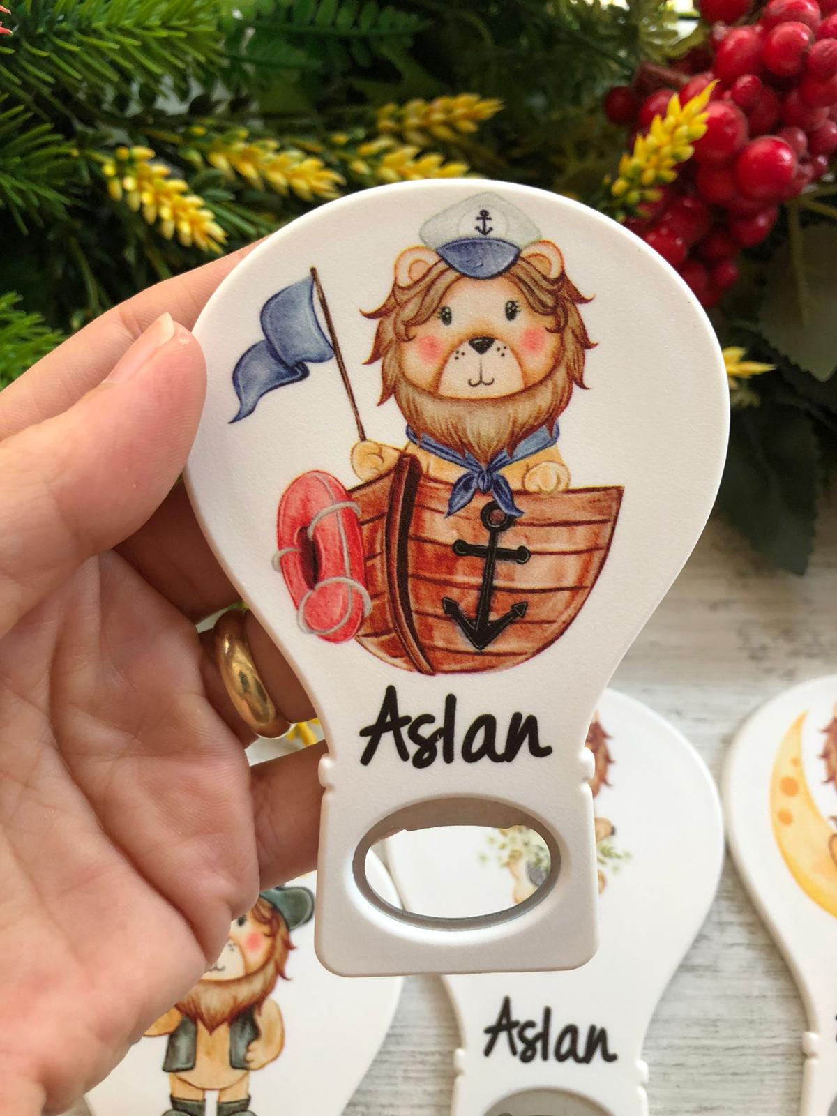 Balon Açacak Magnet Aslan Temalı