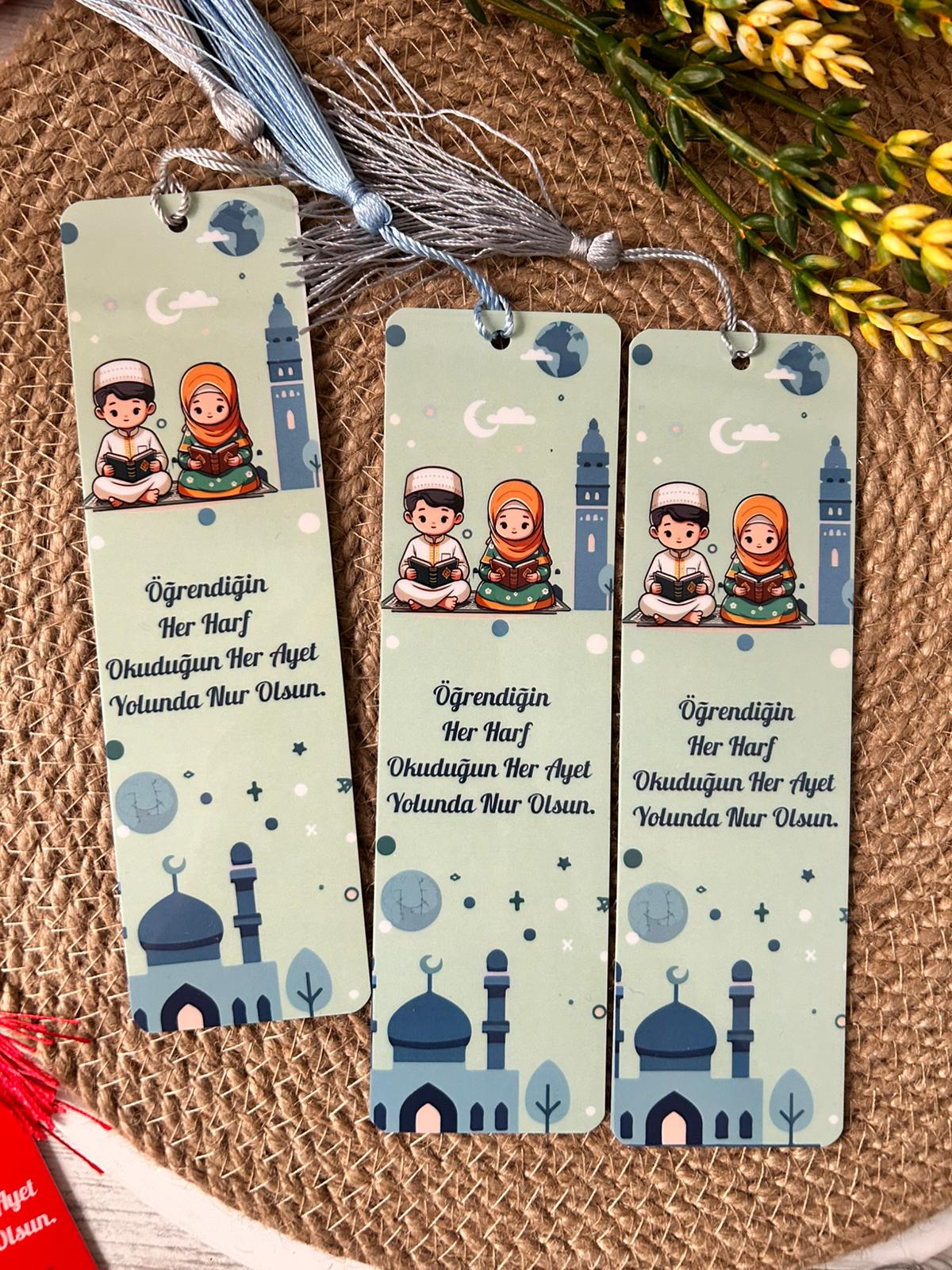 Kuran Okuyorum Temalı Kitap Ayracı