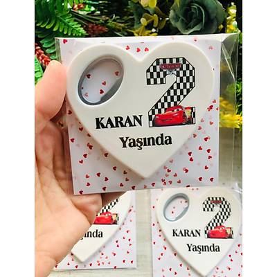 imek Araba Temal Kalp Magnet