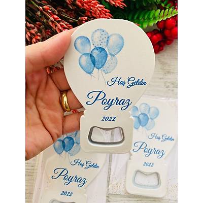 Balon Aacak Magnet Mavi Balonlar