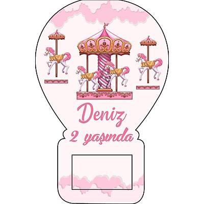 Balon A�acak Magnet Atl� Kar�ca Balon magnet