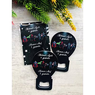 Balon Aacak Magnet Sper Kahramanlar Temal
