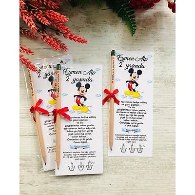 Mickey Mouse Temal� Tohumlu Kalem
