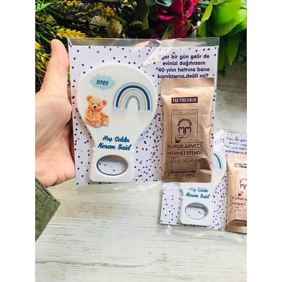 AYICIK TEMALI AACAKLI MAGNET + KAHVE