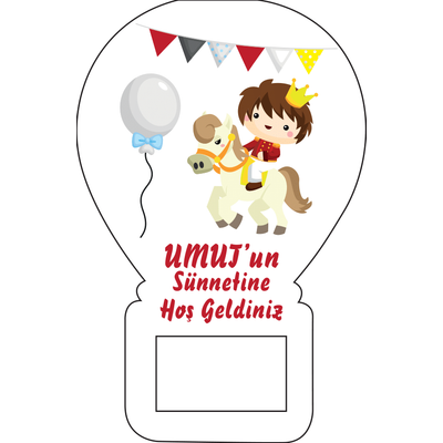 Balon A�acak Magnet S�nnet Temal�