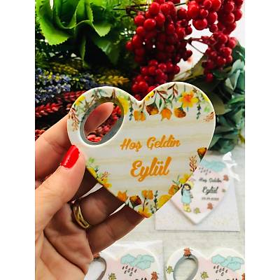 Eyl�l Temal� Kalp Magnet