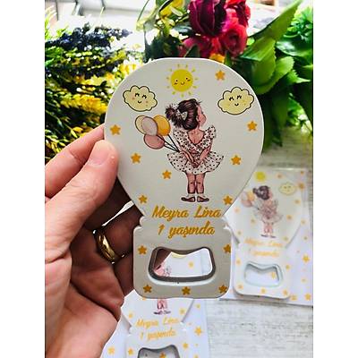 Balerin Kz Temal Balon Aacak Magnet
