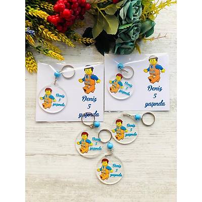 Lego Temal� Pleksi Anahtarl�k