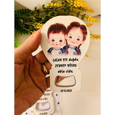 Abla Erkek Karde  Balon Magnet