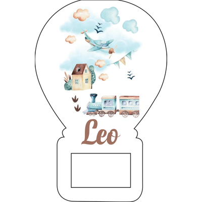 Balon A�acak Magnet Tren Temal�