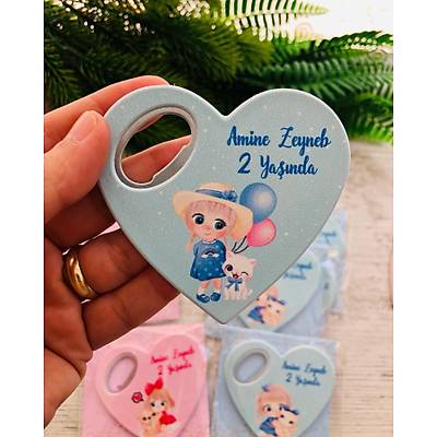 Kedili  irin Kz Temal Kalp Magnet