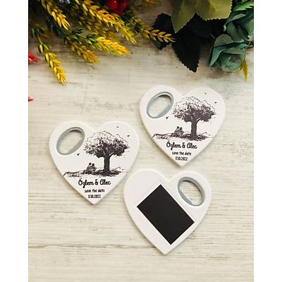 Hayat A�ac� Kalp Magnet