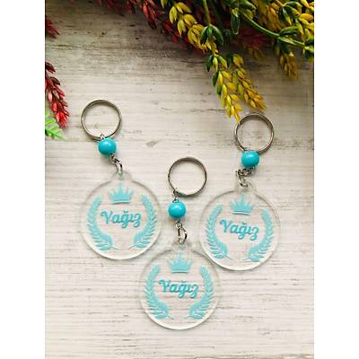 Kral Tac� -S�nnet Temal� Pleksi Anahtarl�k