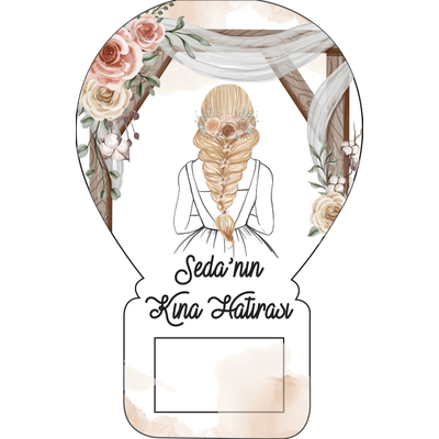 Balon A�acakl� Magnet K�na Gecesi-Gelin Temal�