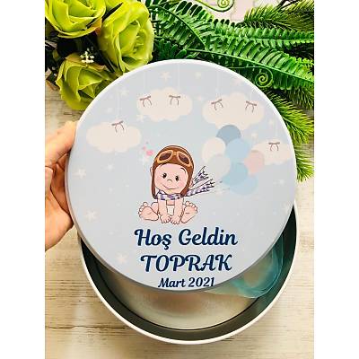 PLOT BEBEK TEMALI KOLATA KUTUSU