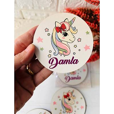 Unicorn Temal�  3 mm Ah�ap Magnet
