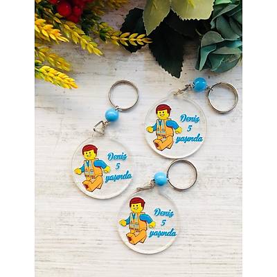 Lego Temal� Pleksi Anahtarl�k